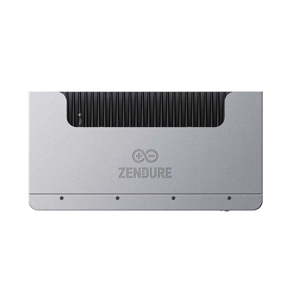SolarFlow 4000 Mix Pro, onderzijde met wielen