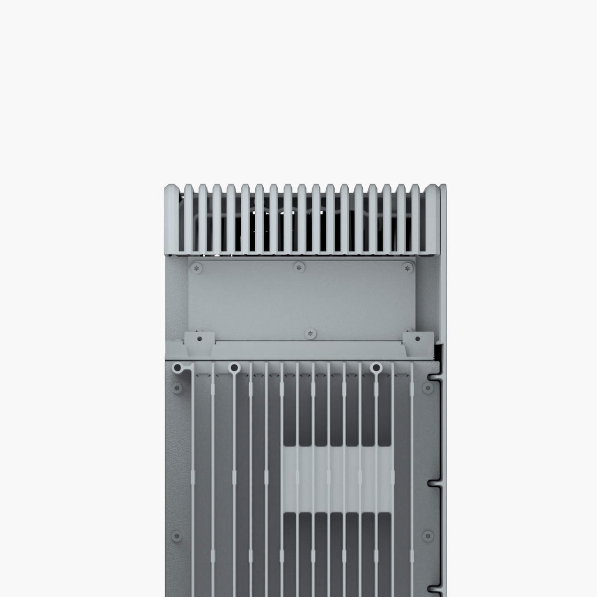 HiBattery 4020 AC, achterzijde met koelribben