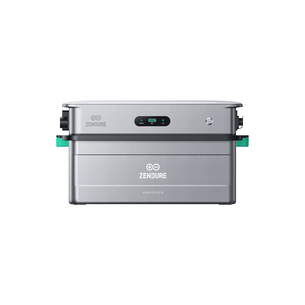 SolarFlow 2400 AC gestapeld op 1 AB3000X-module