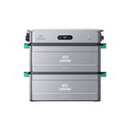 Twee AB3000X-modules gestapeld onder een SolarFlow 2400 AC