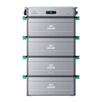 Zendure SolarFlow 2400 AC mit 4 AB3000X-Batteriemodulen (11,52 kWh), Vorderansicht