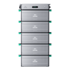 Zendure SolarFlow 2400 AC mit 5 AB3000X-Batteriemodulen (14,4 kWh), Vorderansicht