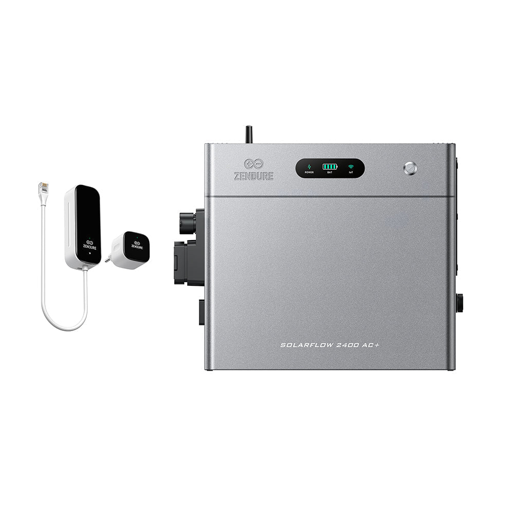 SolarFlow 2400 AC+ met Zendure Smart Meter P1