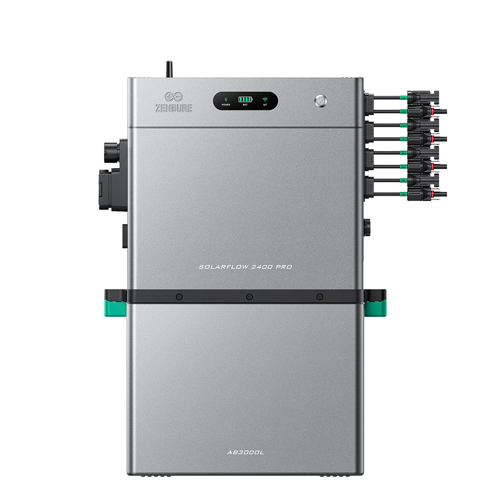 SolarFlow 2400 Pro met 1 AB3000L-uitbreidingsmodule