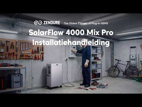 Zendure SolarFlow 4000 Mix Pro (8 kWh, hybride)
